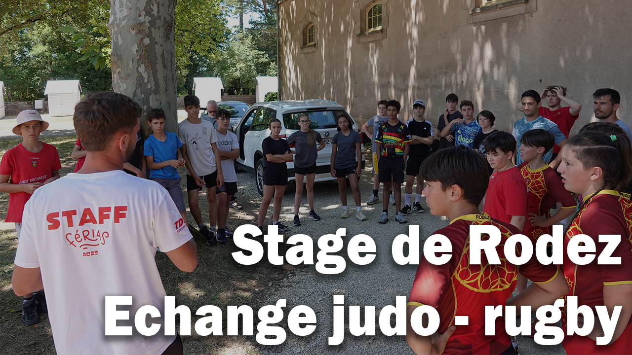 Vidéo sport – mise en valeur d’une journée d'échange judo-rygby